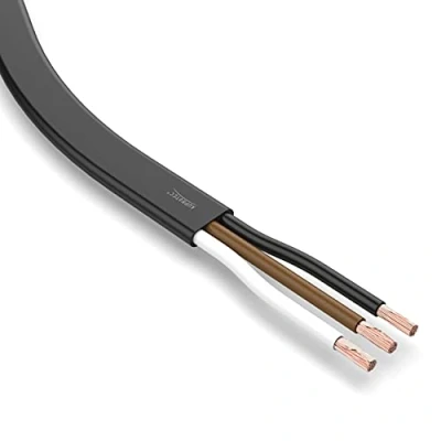 Afbeelding van FLRYY voertuigkabel, 5 m, 3 x 0,75 mm², platte kabel, aderige elektrische aanhangerkabel