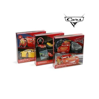 Image de Set de dominos et puzzle Cars 11135 (3 uds)