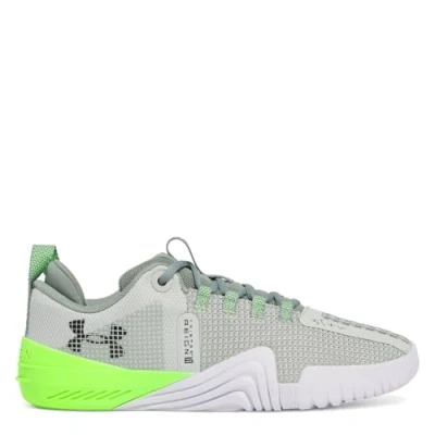 Afbeelding van Under Armour Reign 6 Trainingsschoen, Heren, Maat: 46, Hydro green silica black Textiel/ synthetisch