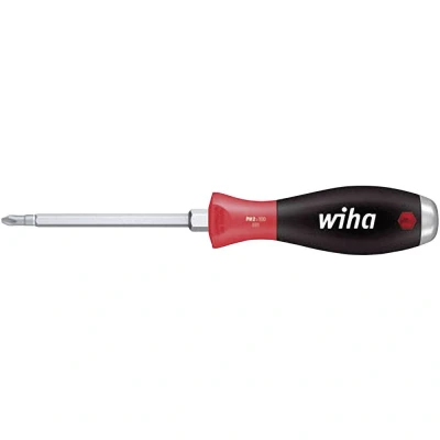 Afbeelding van Wiha 531 03237 Werkplaats Kruiskop schroevendraaier PH 1 Koplengte: 106 mm DIN ISO 8764