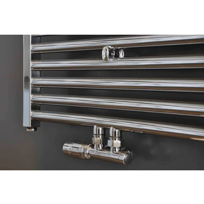 Afbeelding van Riko set onderblok compl. haaks (links) 16x2,0 +15 knel chroom