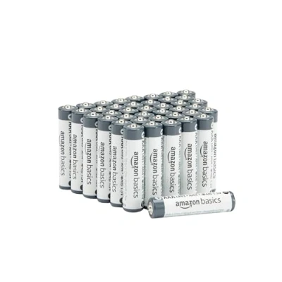 Afbeelding van Amazon Basics 40 stuks AAA industriële alkalinebatterijen