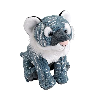 Afbeelding van Wild Republic Knuffeltijger Junior Pluche Blauw One size