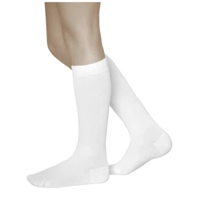 Afbeelding van VITSOCKS Dunne zachte katoenen kniekousen voor kinderen (3 paar) jongens en meisjes, Wit.