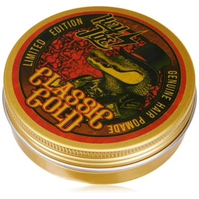 Image de HEY JOE! Genuine Hair Pomade Classic Gold Gel pour cheveux avec fixation forte 100 ml