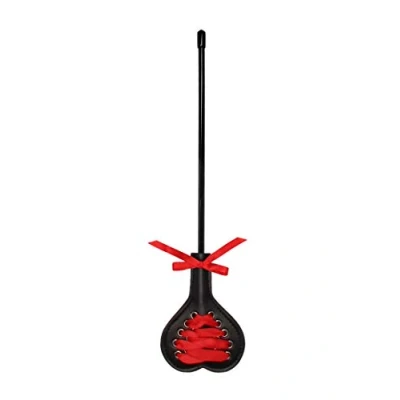 Afbeelding van Shots Ouch! Hartvormige Zweep met Rood Kant black