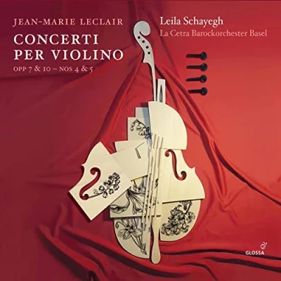Afbeelding van Leila Schayegh &amp; La Cetra Barockorchester Basel Leclair: Concerti Per Violino (CD)