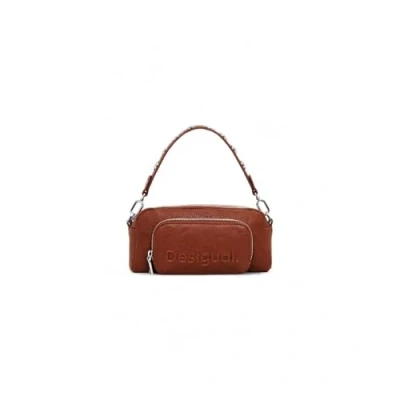 Afbeelding van Desigual Crossbody tas van PU voor dames, bruin, Bruin