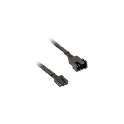Image de Ekwb ek water blocks cable pwm verlangerungskabel gesleevt (30cm) noir