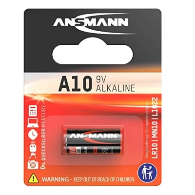 Image de Ansmann a10 pile pour appareil photo 9 v argent