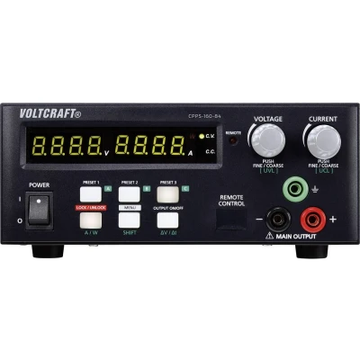 Afbeelding van VOLTCRAFT CPPS 160 84 Labvoeding, regelbaar 0.02 V/DC 0.01 5 A W USB Op afstand bedienbaar, Programmeerbaar, Auto range Aantal uitgangen: 1 x