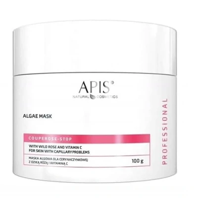 Afbeelding van Couperose Stop Algenmasker voor de capillaire huid met rozenbottel en vitamine C 100g