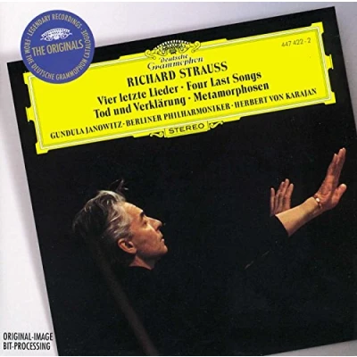 Afbeelding van Gundula Janowitz, Berliner Philharmoniker, Herbert von Karajan Strauss: Vier Letzte Lieder Metamorphosen Tot und Verklärung (CD)
