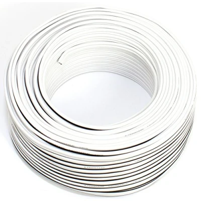 Afbeelding van SeKi Luidsprekerkabel 2 x 0,75 mm2 50 m wit CCA audiokabel boxkabel