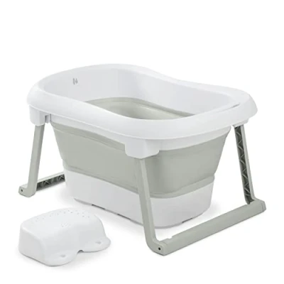 Afbeelding van Hauck Wash n Fold L babybadje inklapbaar White Sage