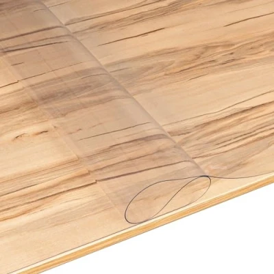 Afbeelding van ANRO Transparante tafelbeschermfolie 1,5 mm 180 x 80 cm