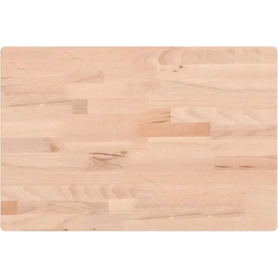 Afbeelding van vidaXL Wastafelblad 60x40x4 cm massief beukenhout