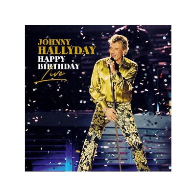 Afbeelding van Mercury Johnny Hallyday Happy Birthday Live Parc De Sceau Lp