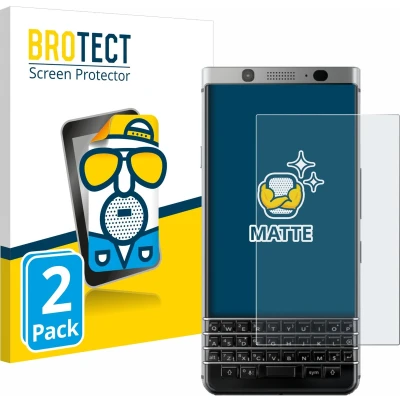 Afbeelding van BROTECT Screenprotector voor BlackBerry Keyone Folie Beschermfolie matte (2 Stuks)
