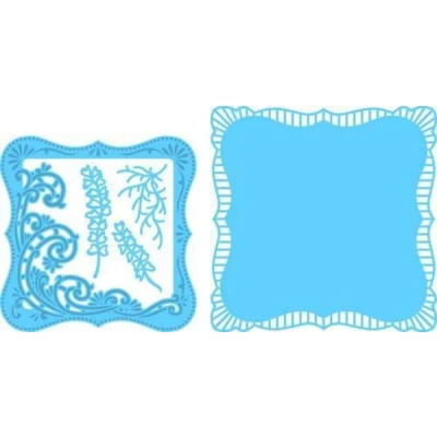 Afbeelding van Marianne D Creatable Anja`s vierkant met swirls LR0470 16,0x18,5cm (06 17)