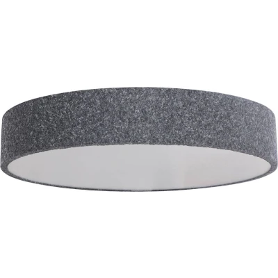 Afbeelding van Lindby Slimme plafondlamp RGB 1licht Metaal, kunststof H: 11 cm donkergrijs, wit Inclusief lichtbron