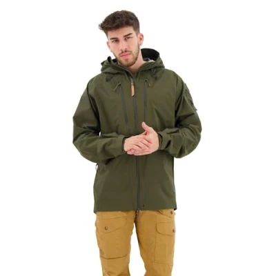 Afbeelding van Keb Eco Shell Outdoor Jack Heren Deep Forest 300 XXL Groen