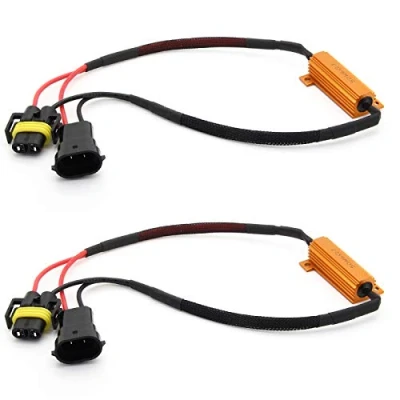 Afbeelding van Adapter Universe® LED SMD CANBUS H11 H8 Set van 2 CAN BUS mistlampen weerstand 50W
