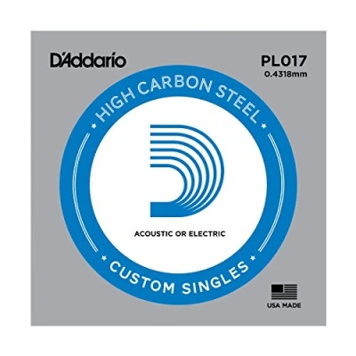 Afbeelding van D&#039;Addario PL017 Plain Enkele snaar voor gitaar