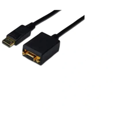 Afbeelding van Microconnect DPVGA15CM video kabel adapter 0,15 m DisplayPort VGA (D Sub) Zwart
