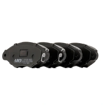 Afbeelding van ABE C1R012ABE Remblokkenset Vooras Excl. slijtage waarschuwingscontact PEUGEOT: 206 Hatchback, 306 RENAULT: Kangoo I, I Express