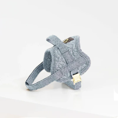Image de Kentucky Harnais Body Safe Laine Bleu clair XL