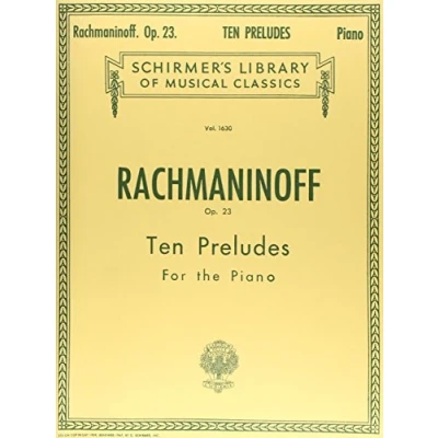 Afbeelding van 10 Preludes, Op. 23
