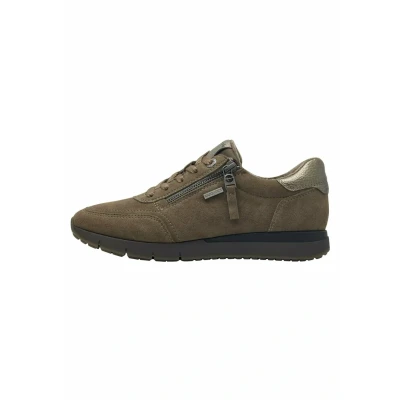 Afbeelding van Tamaris Comfort Sneakers laag, Dames, Maat: 37, Pepper Leer en imitatieleer