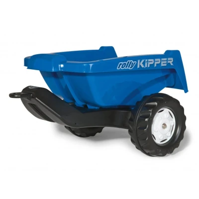 Afbeelding van Rolly Toys Kipper II aanhanger blauw