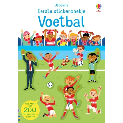 Afbeelding van Uitgeverij usborne eerste stickerboekje voetbal
