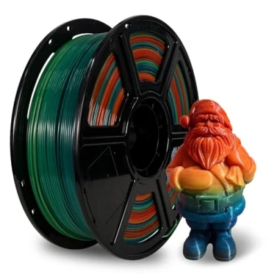 Afbeelding van FLASHFORGE PLA filament 1,75 mm, 1 kg, voor 3D printers, regenboog