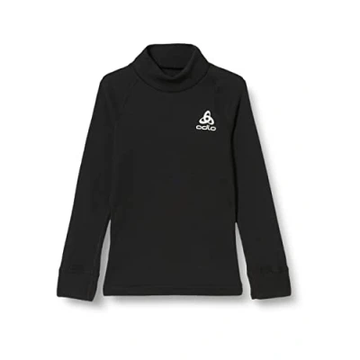 Afbeelding van ODLO BL TOP turtle neck l/s ACTIVE WARM Thermoshirt Unisex kinderen Maat 164