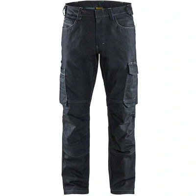 Image de BLAKLADER 14391141 pantalon de travail service denim stretch (8900 bleu marine) 143911418900C44