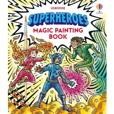 Afbeelding van Magic Painting Books Superheroes Book