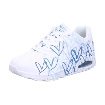 Afbeelding van Skechers Baskets Uno Spread The Love pour femme, blanc, 37 EU, EU
