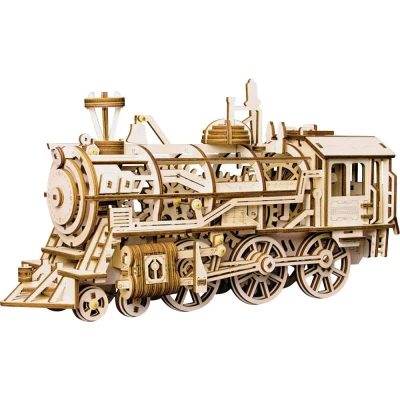 Afbeelding van Pichler Hout Locomotief (bouwpakket)