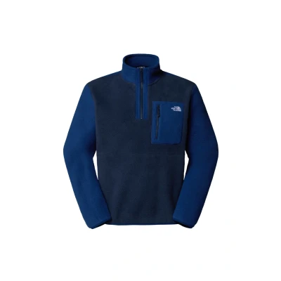 Afbeelding van The North Face Yumiori ZIP Fleece trui summit navyestate bluesummit navy, Heren, Maat: XS, navy estate blue