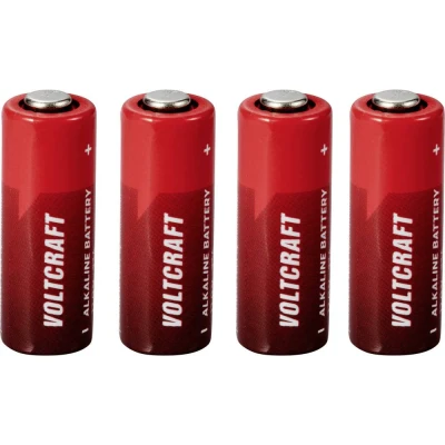 Afbeelding van VOLTCRAFT VC 16107975 Speciale batterij 23A Alkaline 12 V 50 mAh 4 stuk(s)
