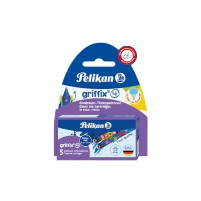 Afbeelding van Pelikan Griffix 4001 inktpatronen, groot, 2 stuks