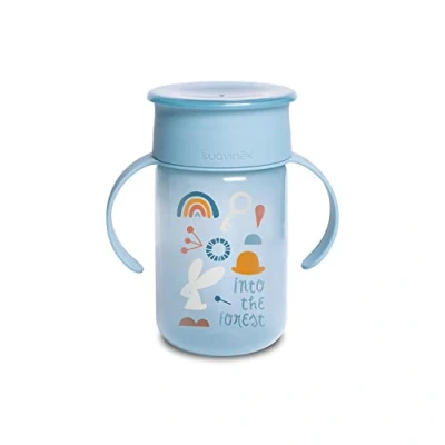 Afbeelding van Suavinex Drinkbeker 360 Forest Blauw