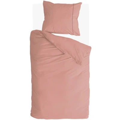 Afbeelding van Walra Dekbedovertrek Remade Uni Essence 140x220 100% katoen Roze