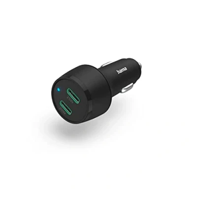 Image de Hama Chargeur Voiture 2 X Usb c 45 W (00101632)