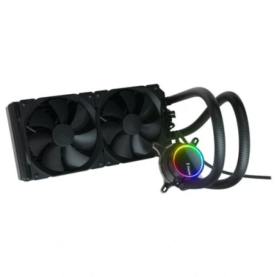 Image de Fractal Design Celsius+ S28 Dynamic Système de refroidissement liquide processeur (pour : LGA1156, AM2, AM2+, LGA1366, AM3, LGA1155, AM3+, LGA2011, FM1, FM2, LGA1150, FM2+, LGA2011 3, LGA1151, AM4, LGA2066, TR4) aluminium 140 mm
