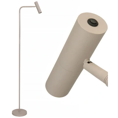 Afbeelding van Freelight Vloerlamp Undici 1 lichts H 135 cm beige
