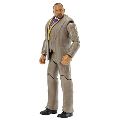 Afbeelding van WWE MVP worstelfiguur in gevechtskleding, kinderspeelgoed, HDD12
